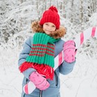 Kids Ski Gloves Toddler Mittens Waterproof Winter Warm Snowboard Medium Pink