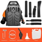    new Upgraded 63cc 2-stroke 665cfm 3hp Commercial Backpack Gas Leaf Blower 2025