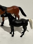 Vintage Toy Horses Lot Of 6