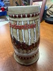 1981 Budweiser Ceramic Beer Holiday Stein Mug Clydesdales Ceramarte Brazil