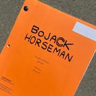 Bojack Horseman Thoughts And Prayers Episode Original 2016 Table Draft Script