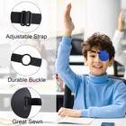 1pc Eye Patch 3d Breathable Adjustable Medical Eyepatch For Right Or Left