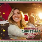 4pcs Car Santa Hat  Non-woven   Velvet Christmas Car Headrest Cover Holiday