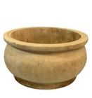 Decorative Paulownia Wood Bowl Planter 11    Diameter X 6 Inches Tall