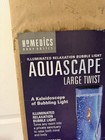 Vintage Homedics Aquascape Bltw-500 51    Twist Bubble Floor Lamp New