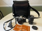 Asahi Pentax K1000 35mm Slr Film Camera W  Smc 50mm Lens  Case    Telephoto Lens