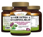 Liver Cleanse Detox Milk Thistle Extracts Silymarin  Artichoke  Dandelion  Vit B