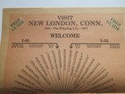 1977 Visit New London Ct Welcome Guide With Map