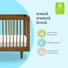 Convertible Crib 3-in-1 W Mattress Walnut Davinci Marley W4963l Cooling