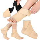 2-pack Ankle   Foot Compression Wraps  Adjustable Lymphedema Support Braces Unis