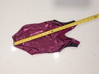 Beautiful Gk Elite Child Small Gymnastics Dance Leotard Burgundy Maroon Mystique