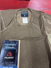 Beyond Clothing A1 Aether Long Sleeve Crew Pullover Base Layer Coyote Small Sof