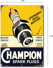 Champion Spark Plugs Flag Banner 3 x5  Sign Man Cave Garage Shop Wall Auto Parts