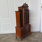 1 12 Miniature Dollhouse Mini Furniture Gothic Showcase Model Scene Bjd Wood
