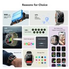 Blackview W80pro Rugged Smart Watch Men  Gps Position Smartwatch    ai Translation