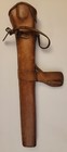 Leather Rifle Bucket Australian Light Calvary Military Wwi Wwii 303 Enfield Vtg