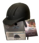 Irh Equi Pro Ii Horse Riding Helmet M l 57-60cm Black Adjustable 7     To 7   