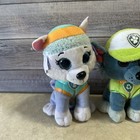 Complete Lot Of 7 Ty Beanie Boos Paw Patrol Plush Stuffed Animals 6  L  k