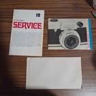 Kodak Instamatic Reflex Camera Schneider-kreuznach Xenar 45mm F2 8 Box Manuals