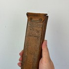 Keuffel   Esser Co  K e Slide Rule Ruler 4081-3  Leather Case Usa Vtg  some Wear