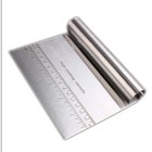Dough Knife Dough Pastry Scraper Stainless Steel Dough Pastry Cutter With Measur
