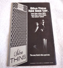 Fiddler On The Roof Playbill Majestic Theatre Paul Lipson Peg Murray Nov 1970