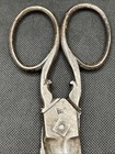 Antique Shears Scissors 1800s Blacksmith Forged Iron 9    Primitive