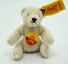 Vintage Steiff Mini 3  Teddy Bear 0203 11 Tan Original Ear Tab   Tag  Chest Tag
