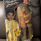 Ljn Vintage 1984 Michael Jackson 80   s Doll Ama Red Jacket Doll With Accessories
