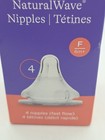 Lansinoh Baby Bottle Nipples F 6m  4pcs pack   Bpa-free   Natural Wave