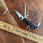 Vintage Rare Victorinox Swiss Army Knife Multi Tool Black