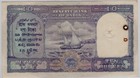 British Burma Kgvi  10 Rupees  over Print  - Military Administration   p28  1945