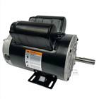 3 7 Hp Air Compressor Electric Motor 3450 Rpm 56 Frame 1 Phase 5 8  Shaft 230 V