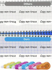 6pcs Colorful Press-type Correction Tape Set - Mini Whiteout For School   Office