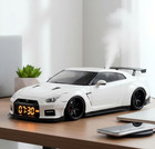 Hyper-car Alarm Clock  Car Alarm Clock  With Crystal Clear Led Display Screen 