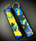 1 Piece Double Sided 5 Inch Johnny Bravo Keychain 