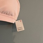 Lululemon Flow Y Nulu Light Pink Wireless Sports Bra Crossback Women s