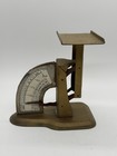 Vintage antique Metal Liberty Postal Scale One Pound Great Desk Decor