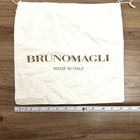 Bruno Magli Drawstring Dust Bag Purse Handbag Shoes Storage 12    X 11    White Gold