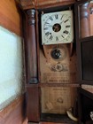 Seth Thomas Antique 8-day Mechanical Longcase grandfather Clock Wood   Glass