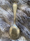 Vintage Weidlich Kitty Cat At Breakfast Silver Baby Spoon
