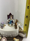 Rare Disney   s Belle Beauty   The Beast Spinning Christmas Ornament Bradford 2008