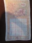 Vintage Linen Kitchen Tea Towel 1969 Calendar Country Horse Buggy Fall Harvest