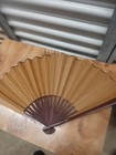 Antique Chinese Hand Painted Oriental Fan    Unbranded 29   16  As-is