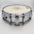 Used Rogers Powertone Steel Snare Drum 14x5 - Good