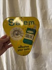 Salem Cigarettes  Metal Sign  50 s 60 s  salem tobacco thermometer  Vintage used