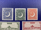 Pakistan 1949 Redrawn Definitives Set Um Mint Sg44-51 Cat   120 Mlh