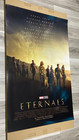 Disney Marvel Eternals Movie Poster Double Sided Ds 27x40 New Authentic Original