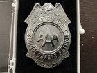 Aaa Patrolman School Safety Patrol Badge In Case Vintage Collectible History