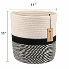 Jute Rope Plant Basket Modern Woven Basket For 10  Flower Pots Floor Indoor 